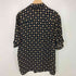 ザラ ZARA FLORAL PRINT SHIRT シアー オープンカラー S/S シャツ メンズ import:L