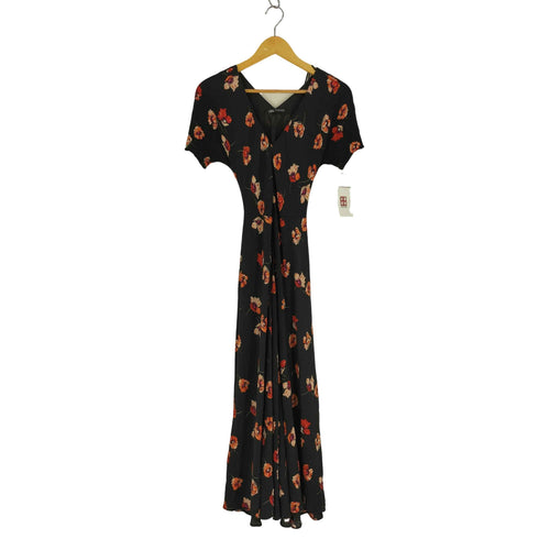 ザラ ZARA Floral Maxi Dress 花柄 マキシ ワンピース レディース import:XS