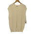 ザラ ZARA COTTON KNIT VEST コットン ニット ベスト メンズ import:L