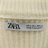 ザラ ZARA COTTON KNIT VEST コットン ニット ベスト メンズ import:L