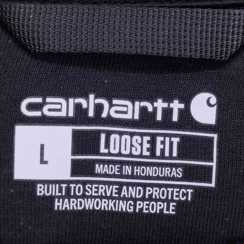 カーハート Carhartt LOOSE FIT 企業ロゴ刺繍プルオーバーパーカー メンズ JPN:L