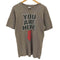 00S USA製 anvilボディ GI APPAREL INC. YOU ARE HERE プリント クルーネック S/S Tシャツ コピーライト2000 メンズ import:M