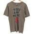 00S USA製 anvilボディ GI APPAREL INC. YOU ARE HERE プリント クルーネック S/S Tシャツ コピーライト2000 メンズ import:M