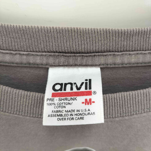 00S USA製 anvilボディ GI APPAREL INC. YOU ARE HERE プリント クルーネック S/S Tシャツ コピーライト2000 メンズ import:M