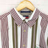 トミーヒルフィガー TOMMY HILFIGER ストライプ柄裾ロゴ刺繍BDシャツ メンズ JPN:XL