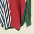 トミーヒルフィガー TOMMY HILFIGER ストライプ切替ロゴ刺繍BDシャツ メンズ JPN:XL