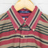 トミーヒルフィガー TOMMY HILFIGER ボーダー柄ロゴ刺繍BDシャツ メンズ JPN:M