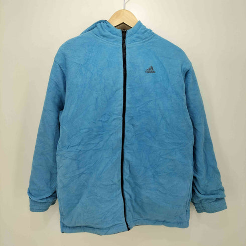 アディダス adidas リバーシブル 中綿 フリース ジャケット レディース 160