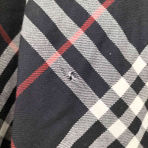 バーバリーブルーレーベル BURBERRY BLUE LABEL チェック柄 ラップスカート レディース 36