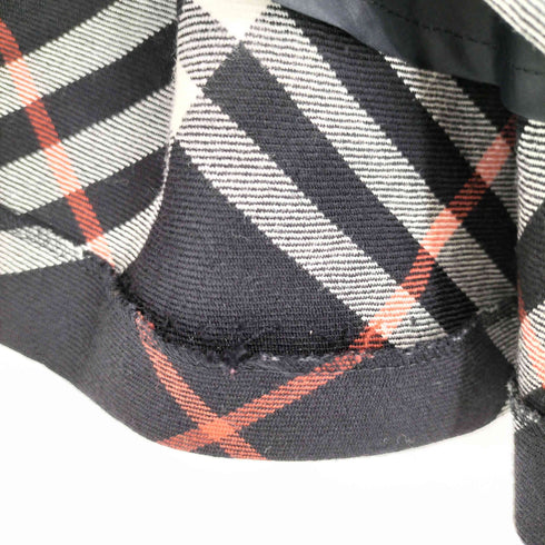 バーバリーブルーレーベル BURBERRY BLUE LABEL チェック柄 ラップスカート レディース 36