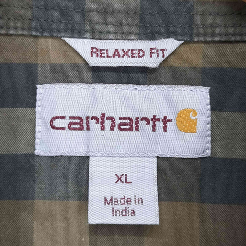 カーハート Carhartt RELAXED FIT チェック柄BDシャツ メンズ JPN:XL