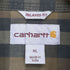 カーハート Carhartt RELAXED FIT チェック柄BDシャツ メンズ JPN:XL