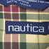 ノーティカ NAUTICA チェック柄ロゴ刺繍BDシャツ メンズ JPN:L