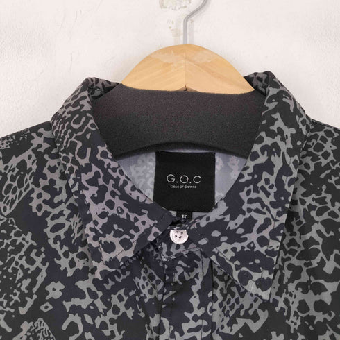ジーオーシー G.O.C 総柄 L/S シャツ メンズ FREE