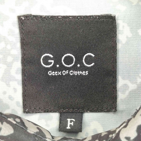 ジーオーシー G.O.C 総柄 L/S シャツ メンズ FREE