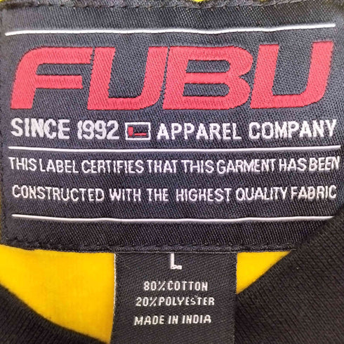 フブ FUBU Vネック ベロアTシャツ メンズ import:L
