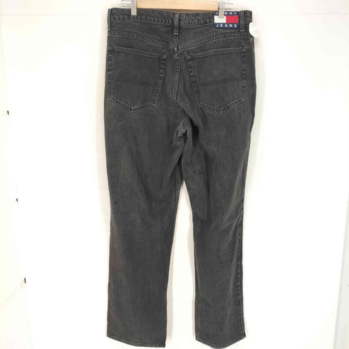 トミージーンズ tommy jeans ブラックバギーデニム メンズ 36/34