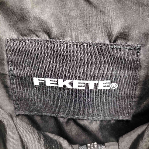 フェケテ FEKETE PADDED JACKET 中綿 ジップアップ ジャケット メンズ import:L