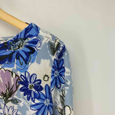 オットー otto collection フラワープリントUネックワンピース レディース JPN:L