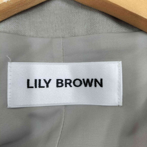 リリーブラウン Lily Brown 22aw シャンブレーワンピ レディース ONE SIZE