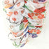 コムデギャルソン COMME des GARCONS 花柄 シアーギャザーシャツ レディース S