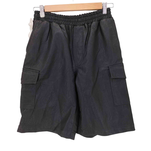 DIEMONDE レザーカーゴショーツ メンズ import:M