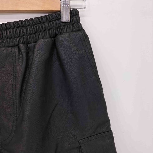 DIEMONDE レザーカーゴショーツ メンズ import:M