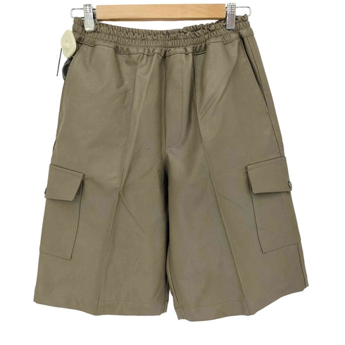 DIEMONDE レザーカーゴショーツ メンズ import:M