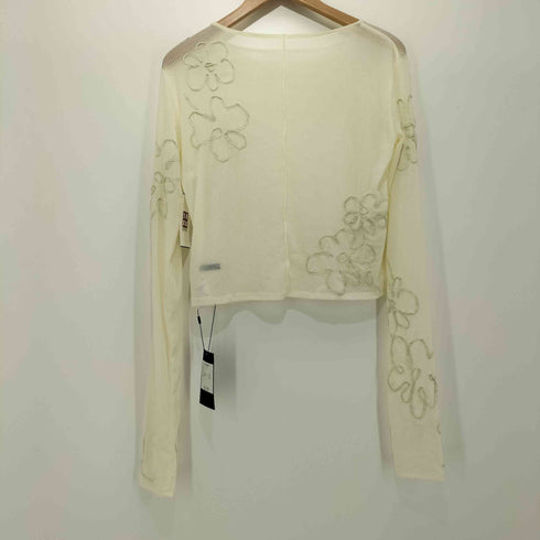 カスタネ Kastane 25SS フラワーコード刺繍シアーTOPS レディース FREE