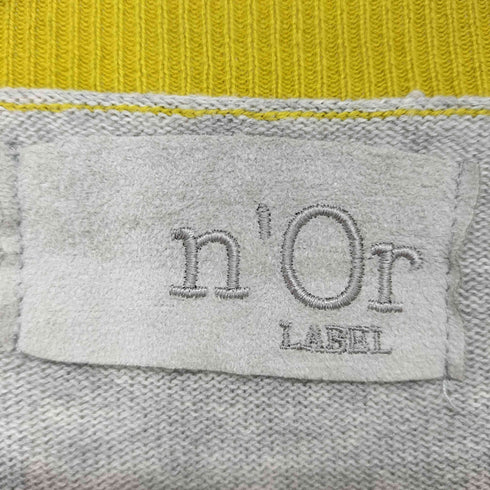ノアールレーベル nOrLABEL バイカラー変形デザインニット レディース FREE