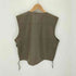 DIEMONDE レザージップベスト メンズ import:M