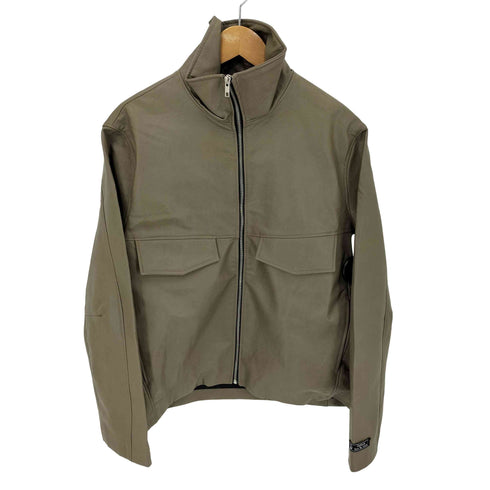 DIEMONDE ハイネック レザージップブルゾン メンズ import:M