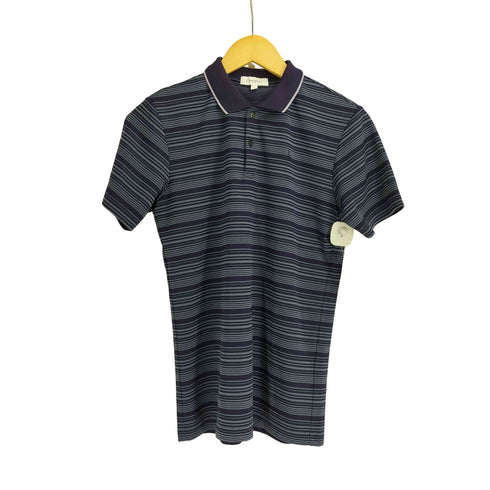 カルバンクラインゴルフ calvin klein golf ロゴ刺繍 ボーダーポロシャツ メンズ M