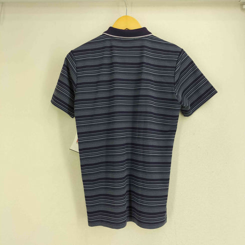 カルバンクラインゴルフ calvin klein golf ロゴ刺繍 ボーダーポロシャツ メンズ M