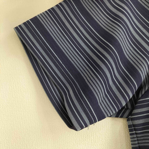 カルバンクラインゴルフ calvin klein golf ロゴ刺繍 ボーダーポロシャツ メンズ M