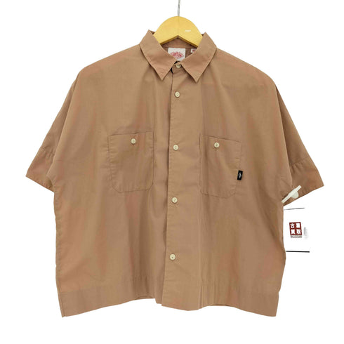 ダントン DANTON T/Cポプリン ショート ワークシャツ レディース JPN:36