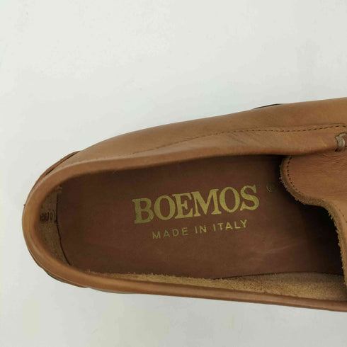ボエモス BOEMOS イタリア製 レザー モカシン スリッポン メンズ 40