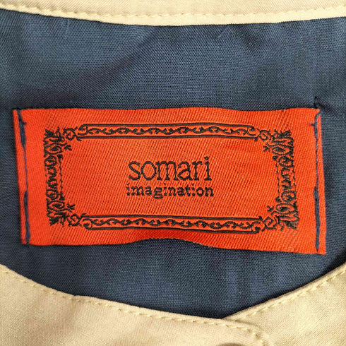 ソマリ SOMARI imagination 配色アコーディオンプリーツワンピース レディース 1