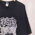 デスメタル ロゴ グラフィック プリント S/S Tシャツ メンズ import:XXL