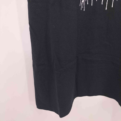 デスメタル ロゴ グラフィック プリント S/S Tシャツ メンズ import:XXL