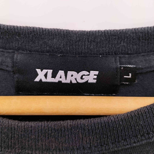 エクストララージ XLARGE ロゴ刺繍 S/S Tシャツ メンズ import:L