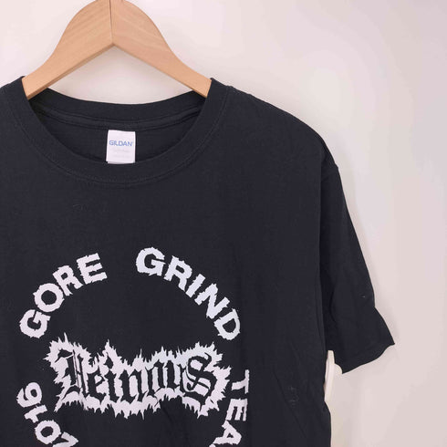 グラインドコア ロゴ プリント S/S Tシャツ メンズ import:L
