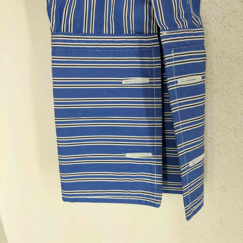 ブルックスブラザーズ BROOKS BROTHERS SLIM FIT USA製 ダブルカフス ストライプシャツ メンズ 15 2/1 33