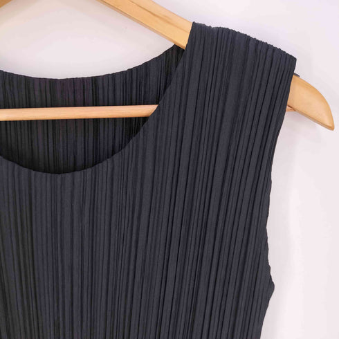 プリーツプリーズイッセイミヤケ PLEATS PLEASE ISSEY MIYAKE プリーツ 変形 ノースリーブワンピース レディース JPN:1