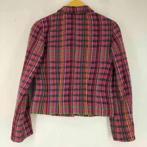 エトロ ETRO ツイードマルチカラーテーラードジャケット レディース 40