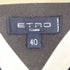 エトロ ETRO 総柄ノーカラージャケット レディース 40