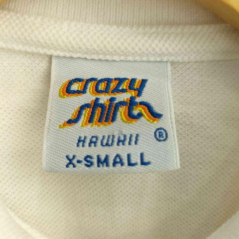 クレイジーシャツ CRAZY SHIRTS 80-90s 刺繍 ポロシャツ メンズ X=SMALL
