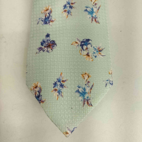 エトロ ETRO 花柄 シルク100 ネクタイ メンズ