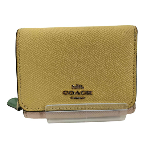 コーチ COACH マルチカラー スモール トライフォールド ウォレット レディース