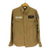アルファインダストリーズ ALPHA INDUSTRIES USN AVIATION イーグルワッペン フラップポケット L/S ワーク シャツ メンズ import:L